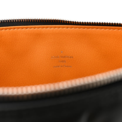 Louis Vuitton Lambskin Embossed Monogram Coussin MM Black 8 of 11