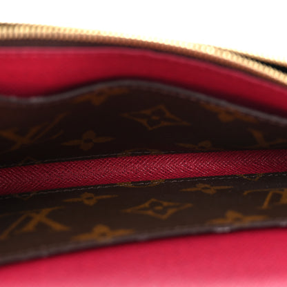 Louis Vuitton Monogram Emilie Wallet Fuchsia 5 of 9