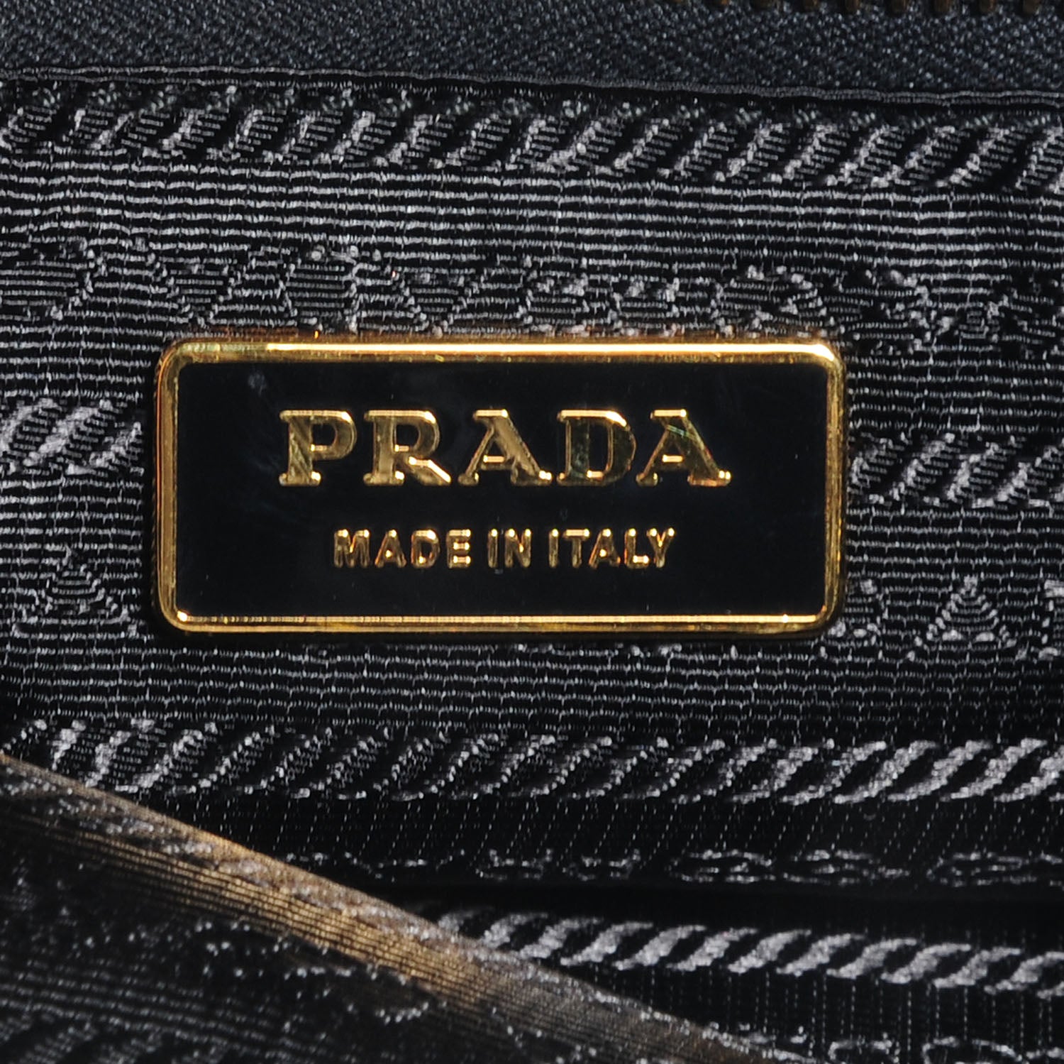 Prada Nylon Shoulder Bag Black 8 of 9