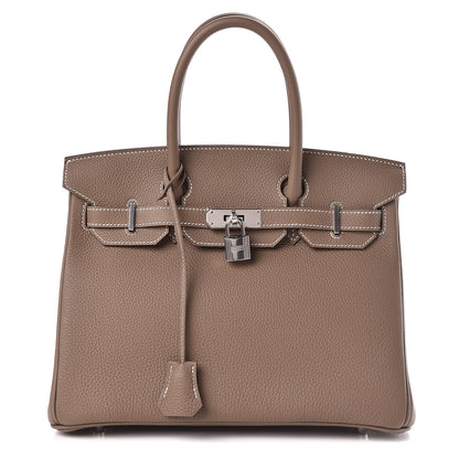 Hermes Togo Birkin 30 Etoupe 1 of 37