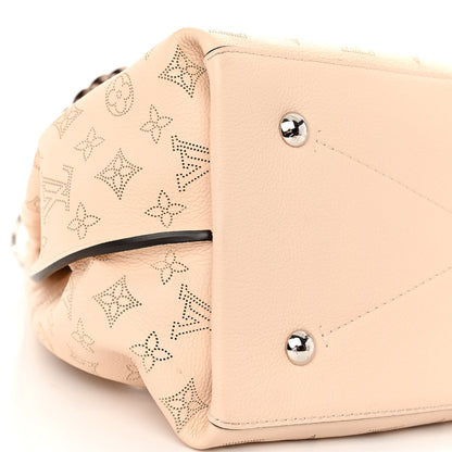 Louis Vuitton LOUIS VUITTON Mahina Carmel Hobo Creme 8 of 9
