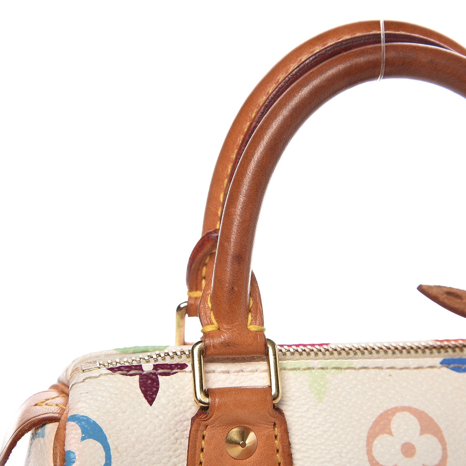 Louis Vuitton Monogram Multicolor Mini Sac HL Speedy White 11 of 14