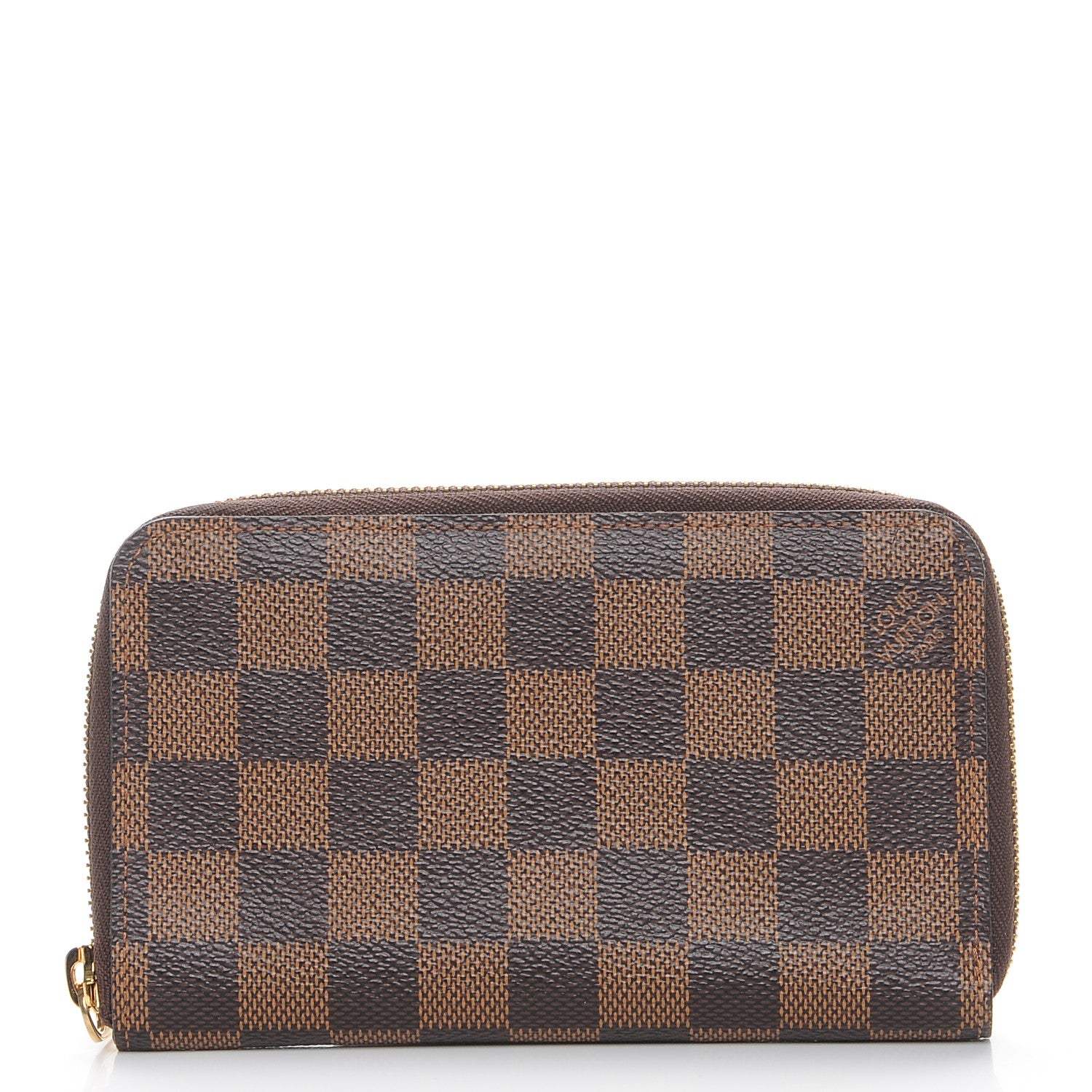 Louis Vuitton Damier Ebene Zippy Compact Wallet 1 of 8