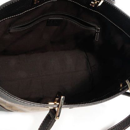 Gucci Crystal Monogram Tote Brown 5 of 7