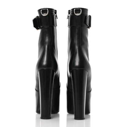 Saint Laurent Calfskin Mina Boots 95 38.5 Black 5 of 10