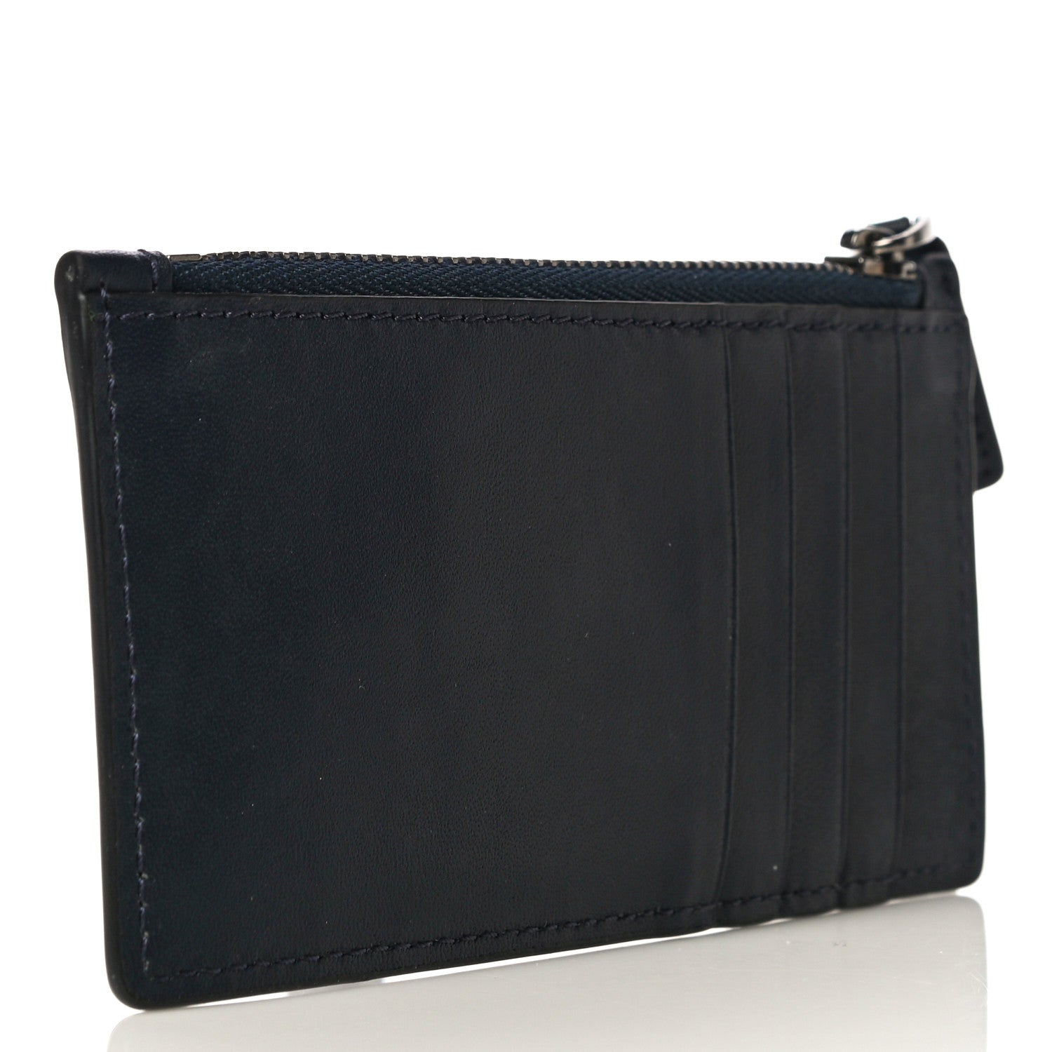 Gucci Guccissima Signature Coin Case Card Holder Blue 3 of 9