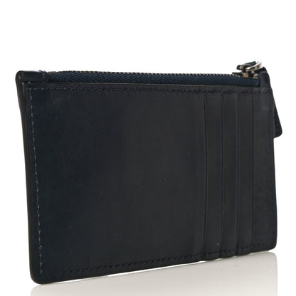 Gucci Guccissima Signature Coin Case Card Holder Blue 3 of 9