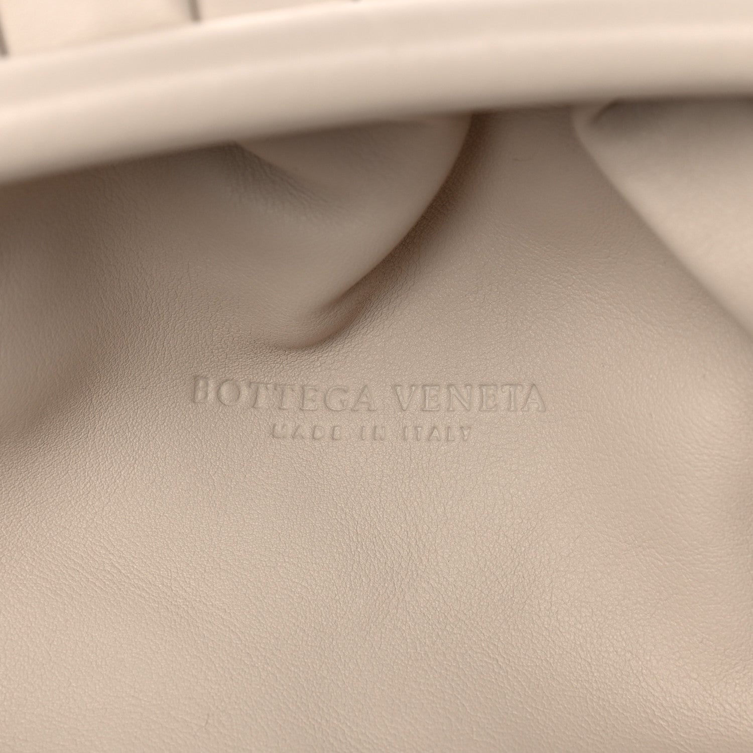 Bottega Veneta Smooth Butter Calf The Pouch Oversized Clutch Mist 6 of 8