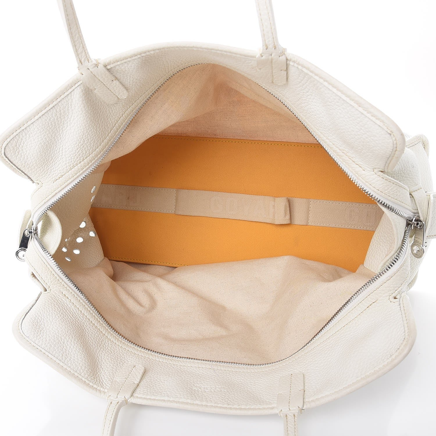 Goyard Goyardine Sac Hardy Pet Carrier PM White 5 of 16