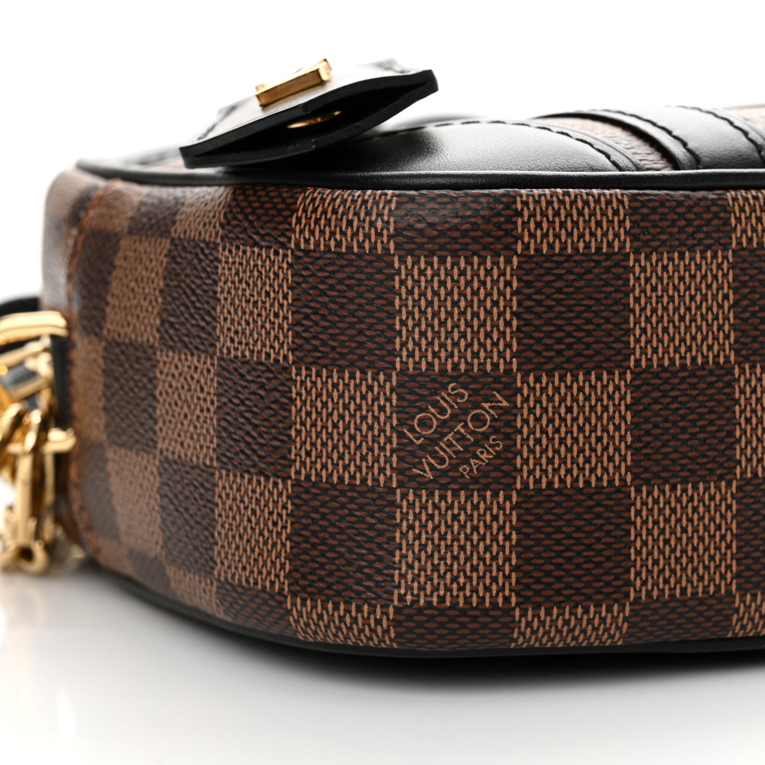 Louis Vuitton Damier Ebene Valisette Souple BB Black 8 of 9