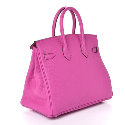 Hermes Togo Birkin 25 Magnolia 3 of 32