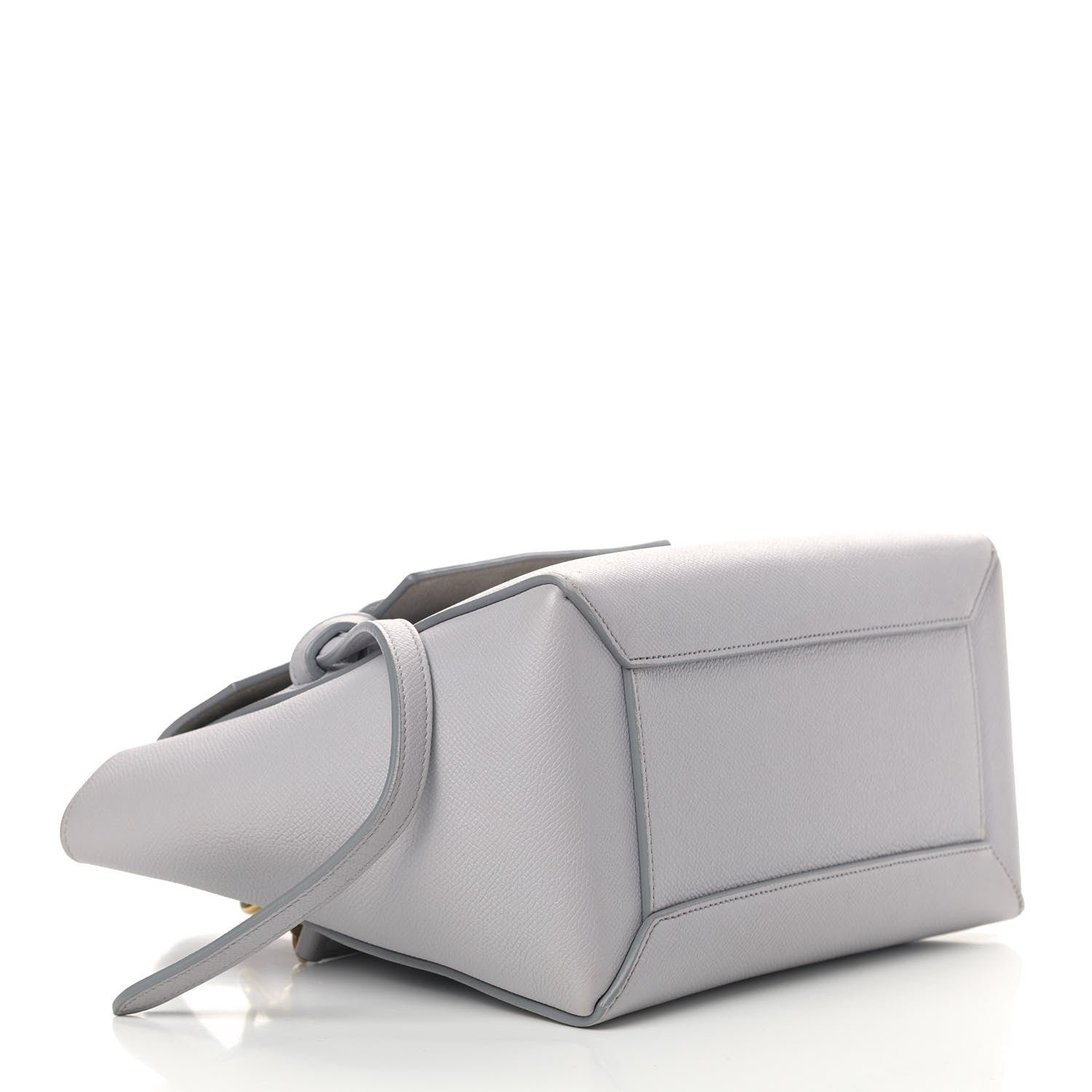 Celine Grained Calfskin Micro Belt Bag Pearl Blue 4 of 13