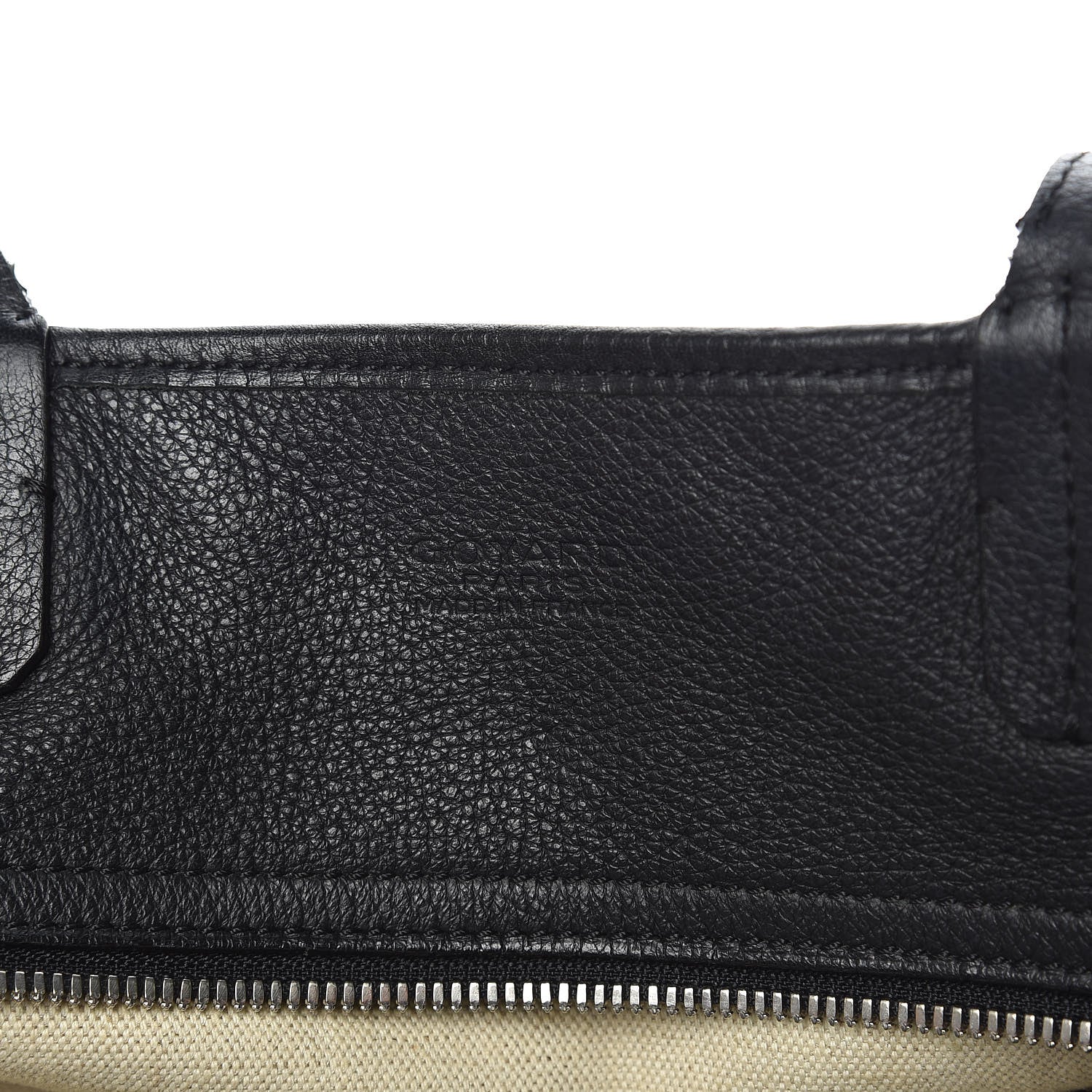 Goyard Goyardine Sac Hardy Pet Carrier PM Black 6 of 12