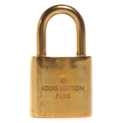 Louis Vuitton Brass Lock and Key Set #435 2 of 6