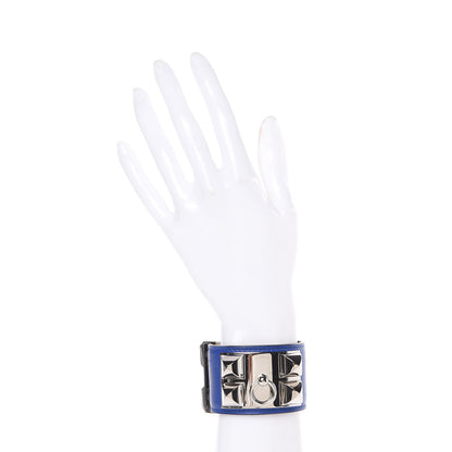 Hermes Swift Collier de Chien CDC Bracelet S Bleu Electrique 2 of 6
