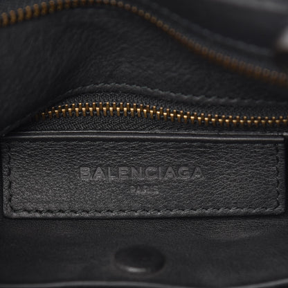 Balenciaga Veau Soyeux Perforated Blackout Hardware S City Black 6 of 12
