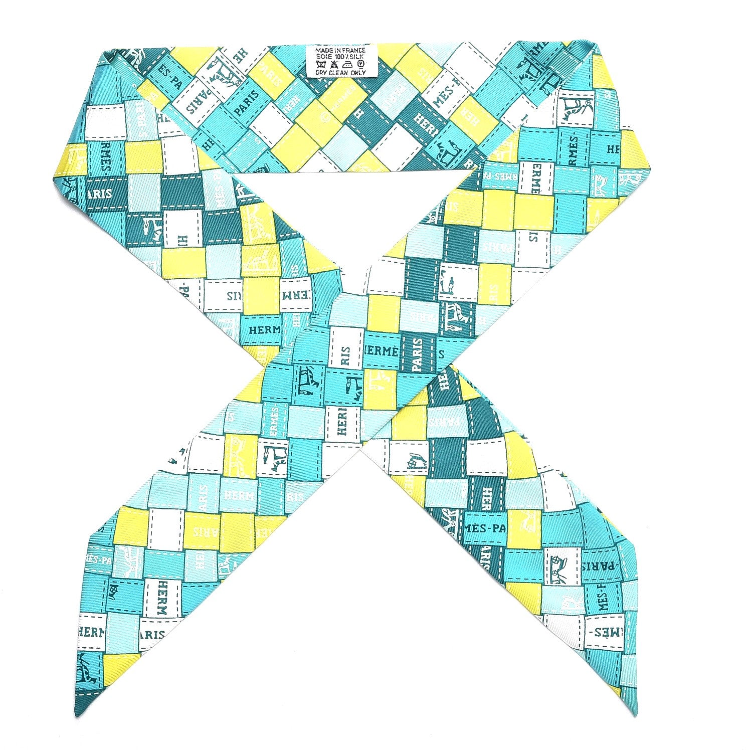 Hermes Silk Bolduc Au Carre Twilly 1 of 4