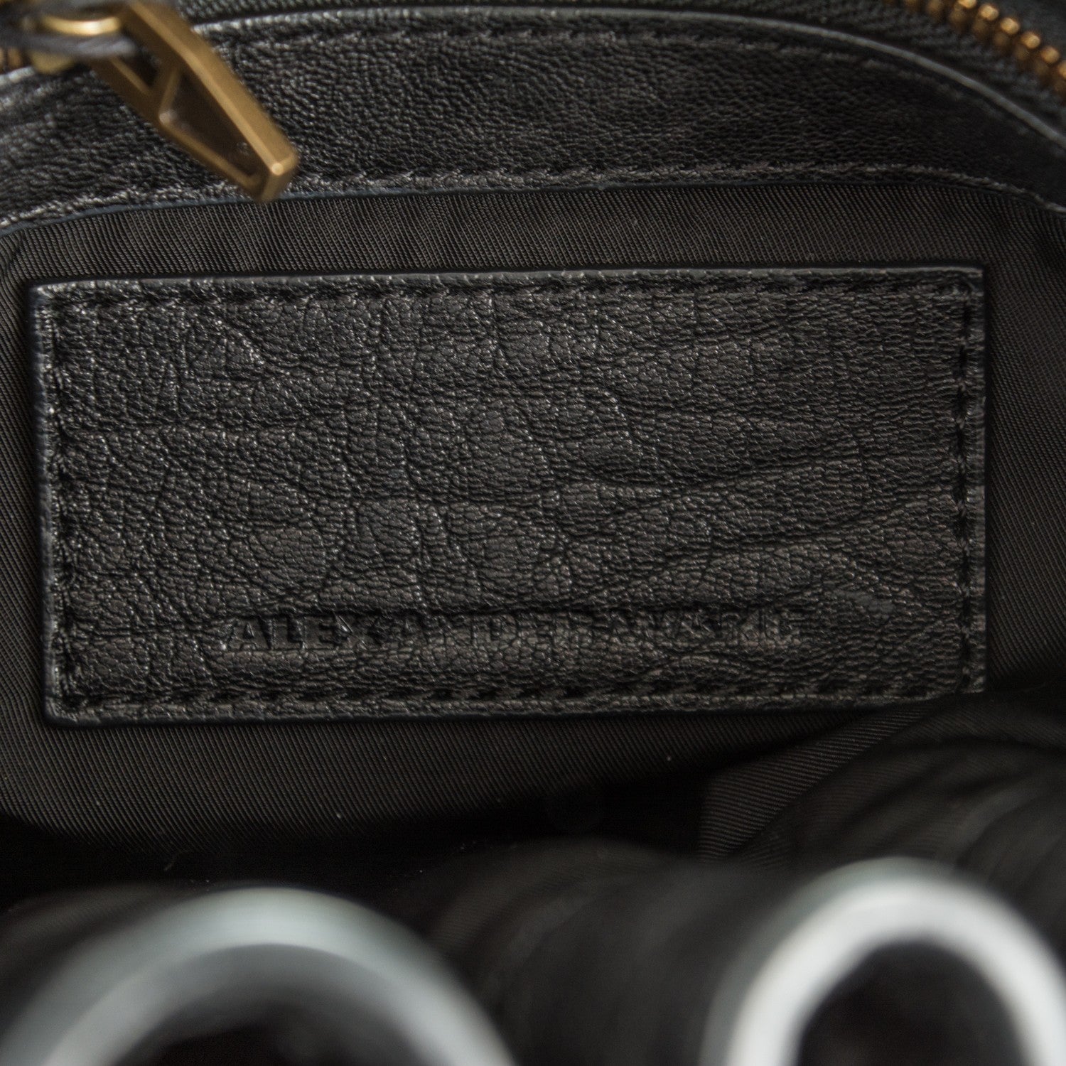 Alexander Wang Pebbled Lambskin Diego Bucket Black 6 of 8