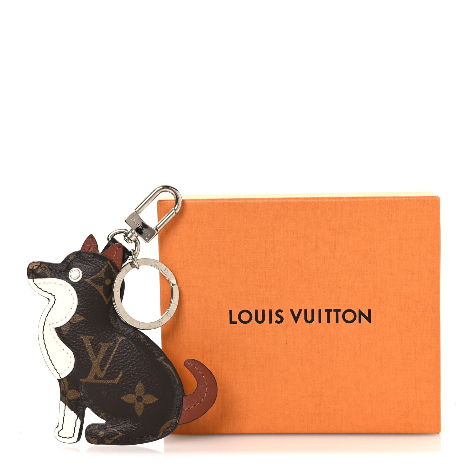 Louis Vuitton Monogram Dog Bag Charm Key Holder 4 of 4