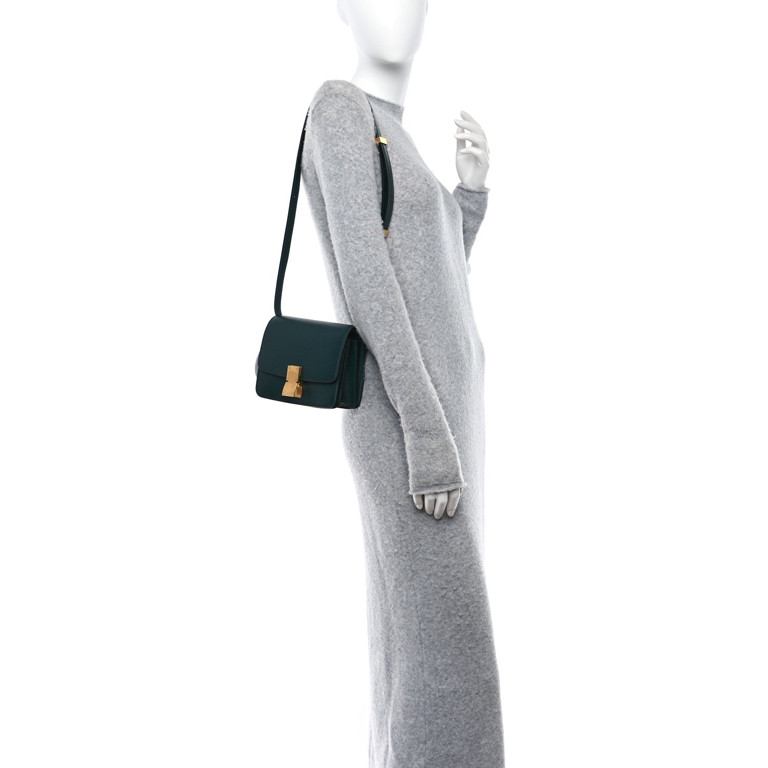 Celine Box Calfskin Small Classic Box Flap Bag Amazone 2 of 11