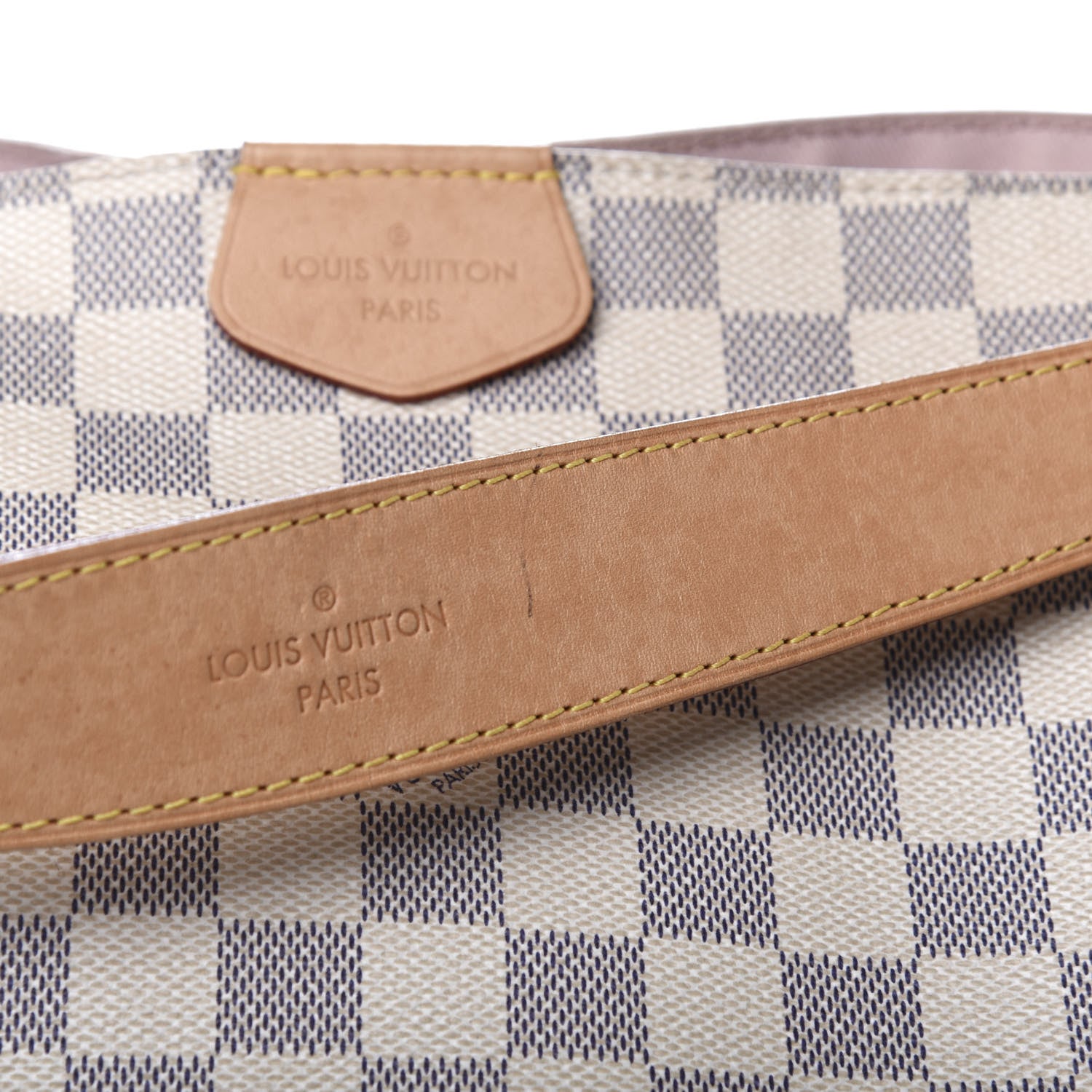 Louis Vuitton Damier Azur Graceful MM Rose Ballerine 13 of 15