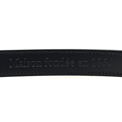 Louis Vuitton Calfskin Spikes Studded 75 30 Belt Black 5 of 6