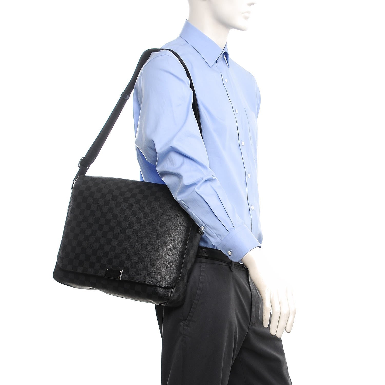 Louis Vuitton Damier Graphite District GM 2 of 11