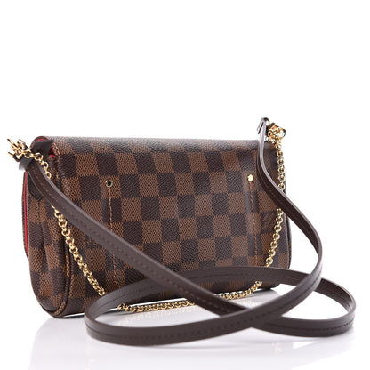 Louis Vuitton Damier Ebene Favorite PM 3 of 11