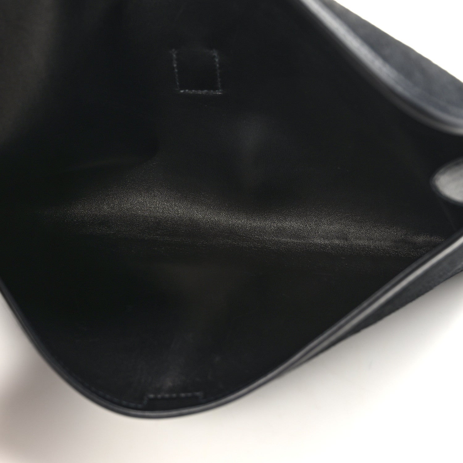 Hermes Pony Hair Swift Jige Elan 29 Clutch Black 5 of 11