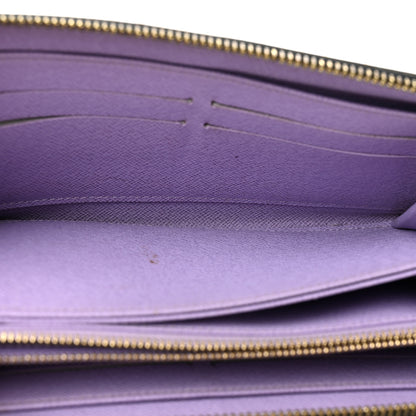 Louis Vuitton Monogram Multicolor Zippy Wallet Black Violet 5 of 11