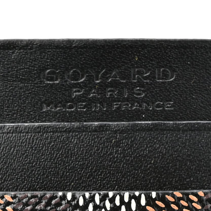 Goyard Goyardine Saint Sulpice Card Holder Black 6 of 8