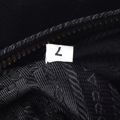 Prada Saffiano Large Galleria Double Zip Tote Black 9 of 14