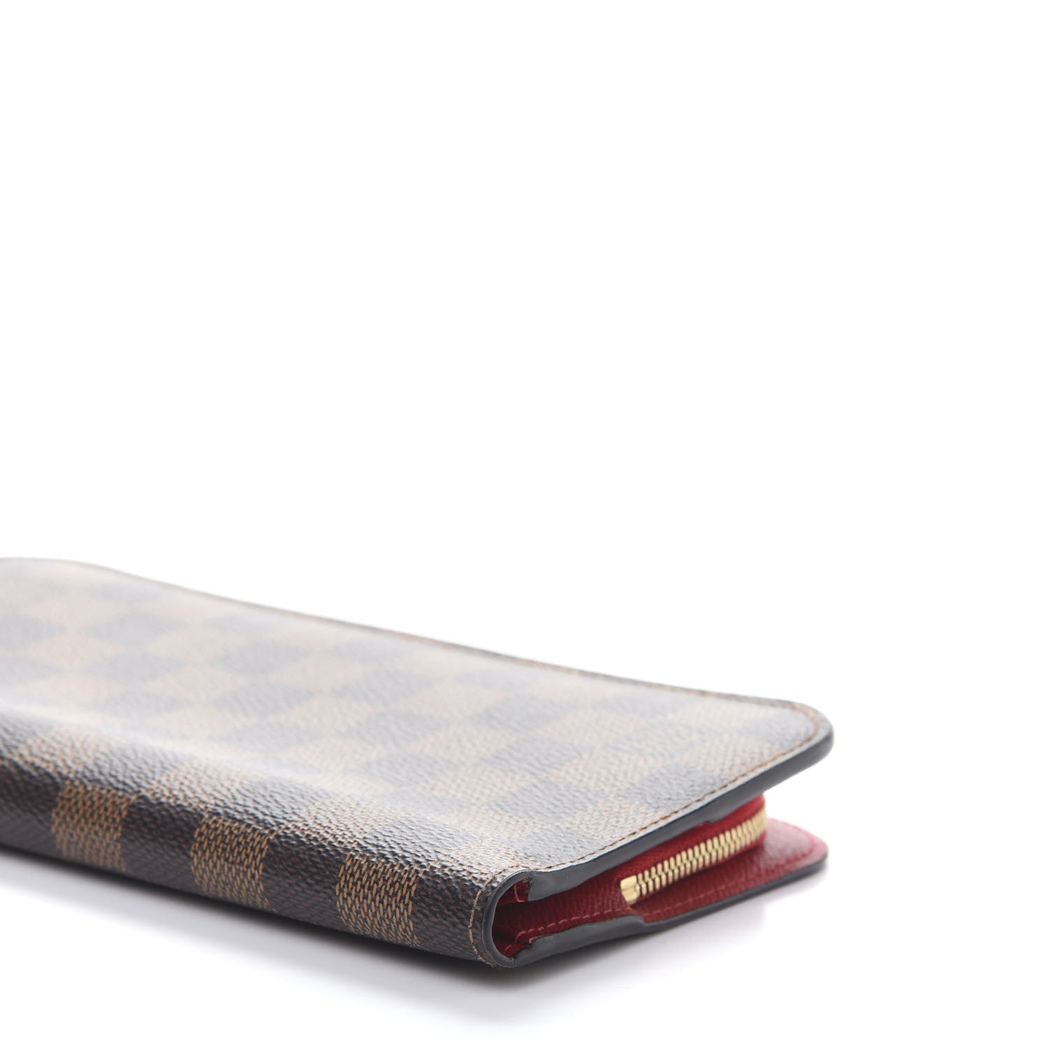 Louis Vuitton Damier Ebene Insolite Wallet Red 7 of 10