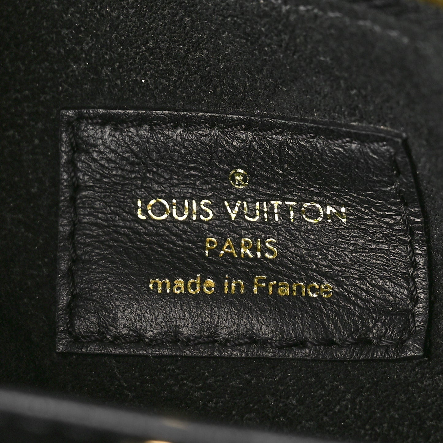 Monogram Double V Black