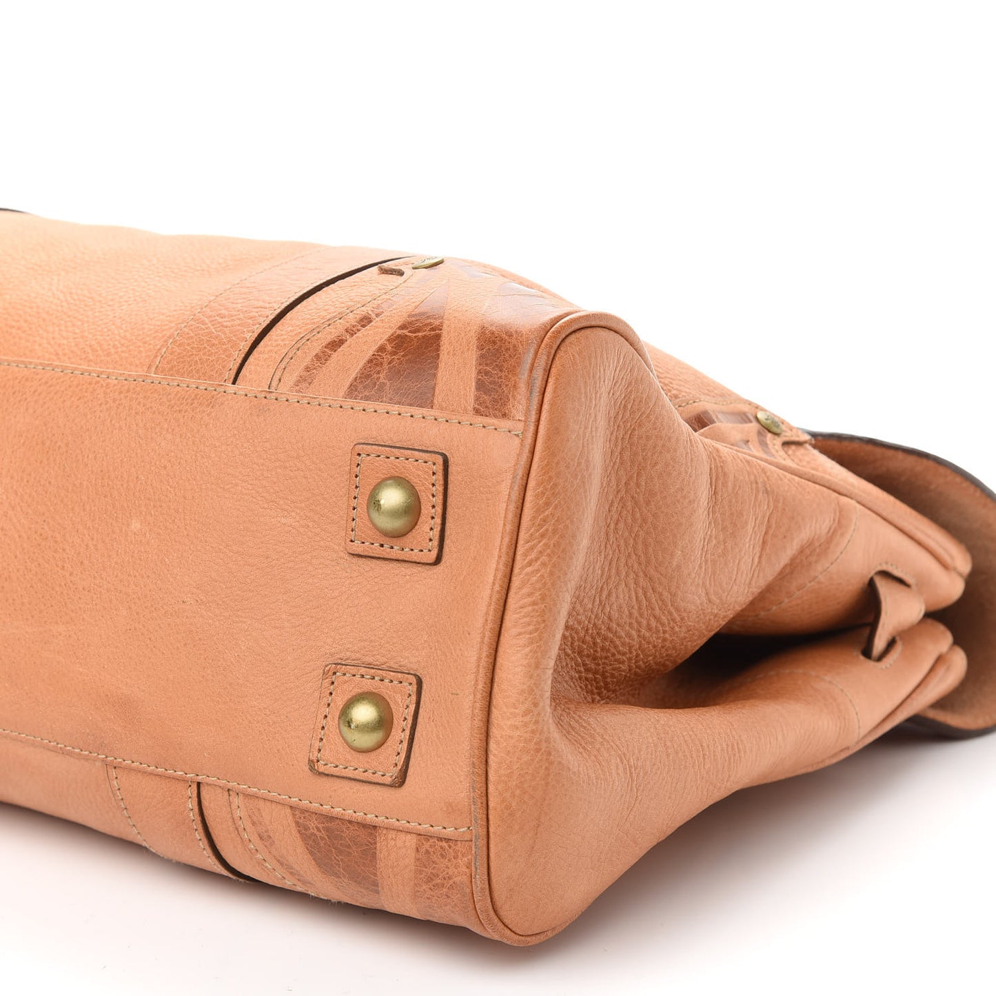 Grained Calfskin Tooled Darwin Bayswater Oak