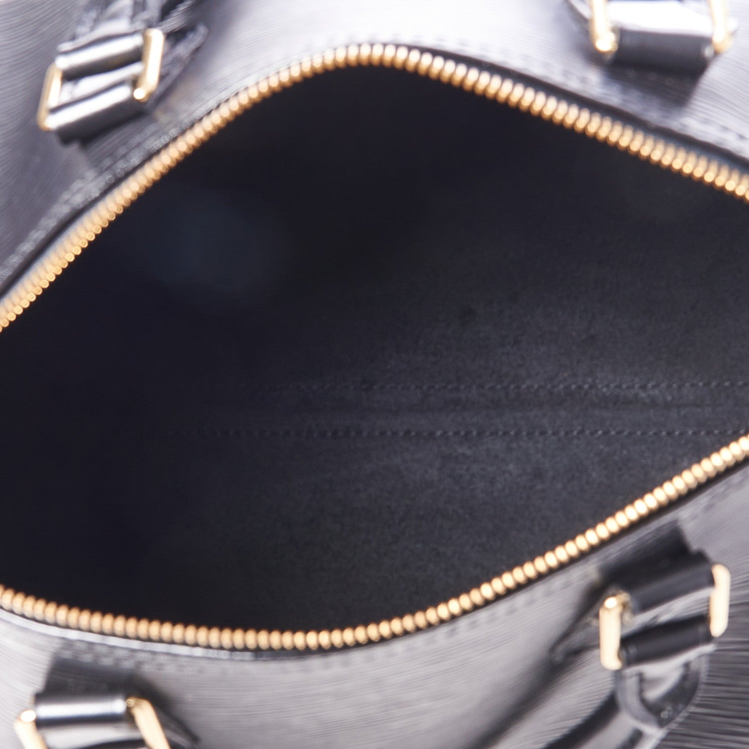 Louis Vuitton Epi Speedy 30 Black 4 of 9