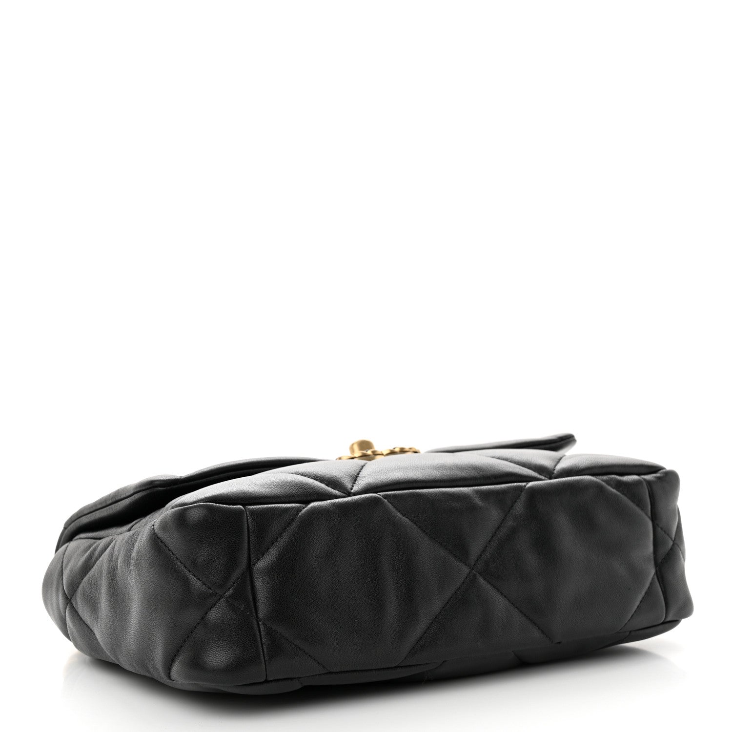 Chanel Lambskin Quilted Medium Chanel 19 Flap Black 4 of 10