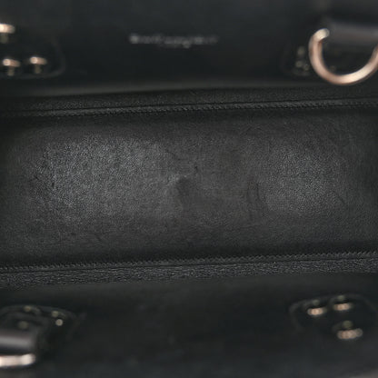 Saint Laurent Grained Calfskin Baby Sac De Jour Black 6 of 12