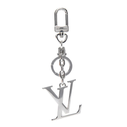 Louis Vuitton LV Facettes Bag Charm Key Holder Silver 1 of 5