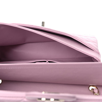 Chanel Caviar Quilted Medium Double Flap Light Pink 5 of 10