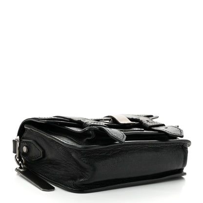 Proenza Schouler Lambskin Micro PS1 Satchel Black 4 of 9