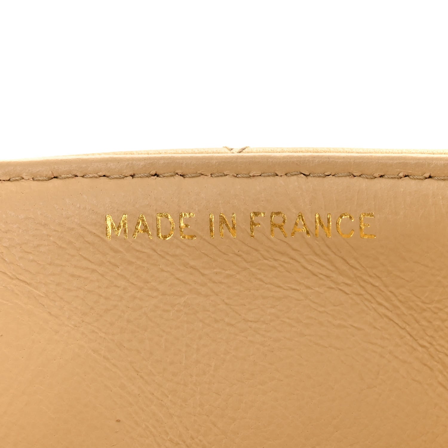 Chanel Lambskin Quilted Small Single Flap Beige 7 of 12