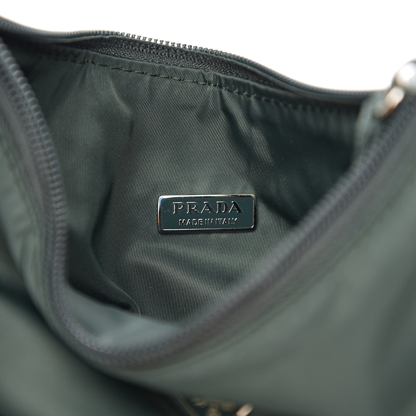 Tessuto Nylon Sport Mini Shoulder Bag Smeraldo