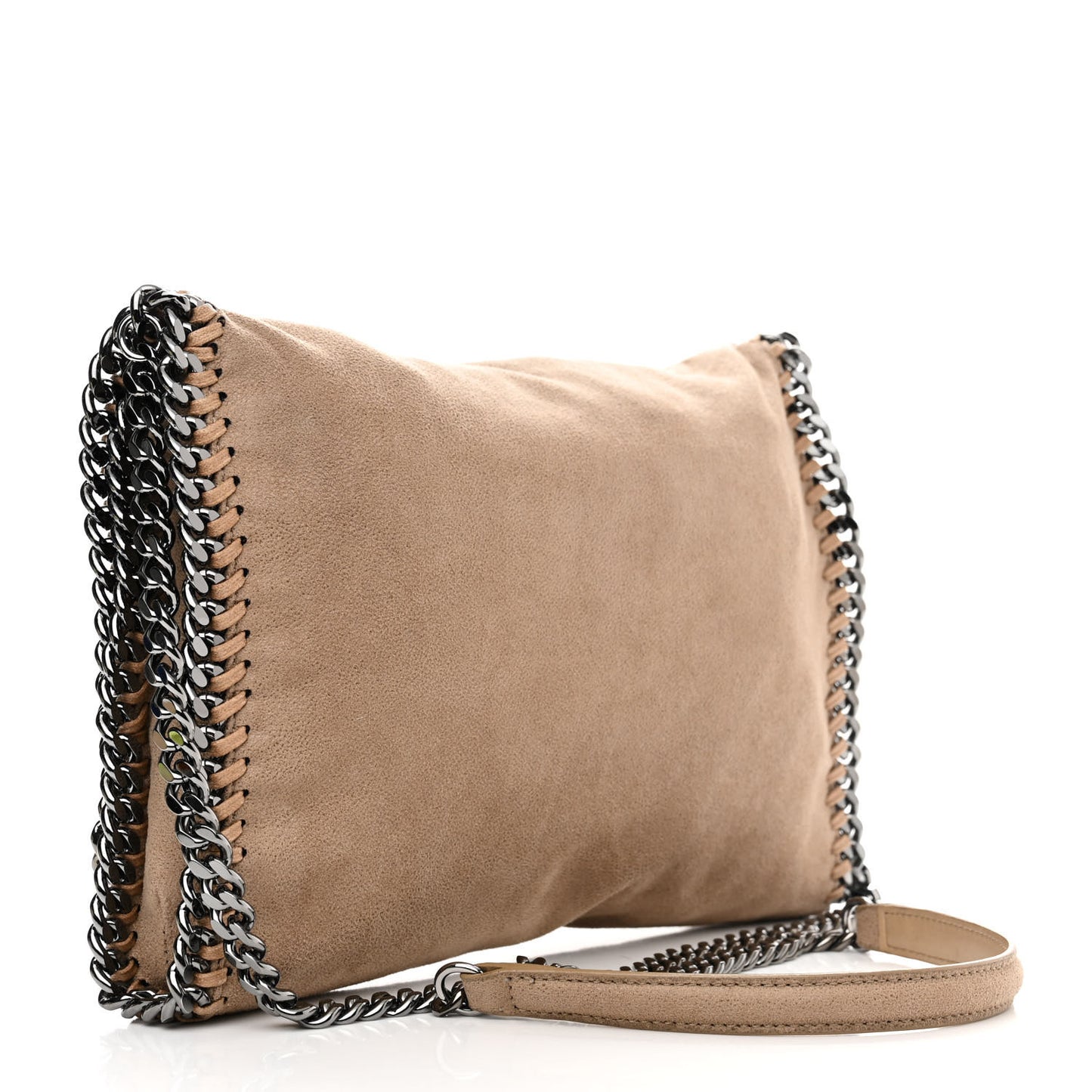 Shaggy Deer Falabella Mini Crossbody Bag Taupe