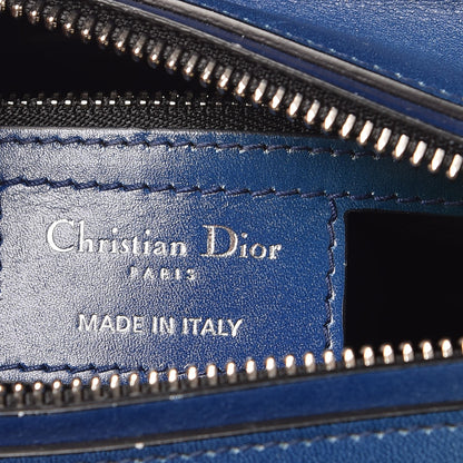 Christian Dior Box Calfskin Gradient Medium Lady Dior Purple Blue Green 7 of 13