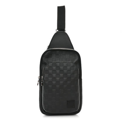 Louis Vuitton Damier Infini Avenue Sling Bag NM Onyx 1 of 10
