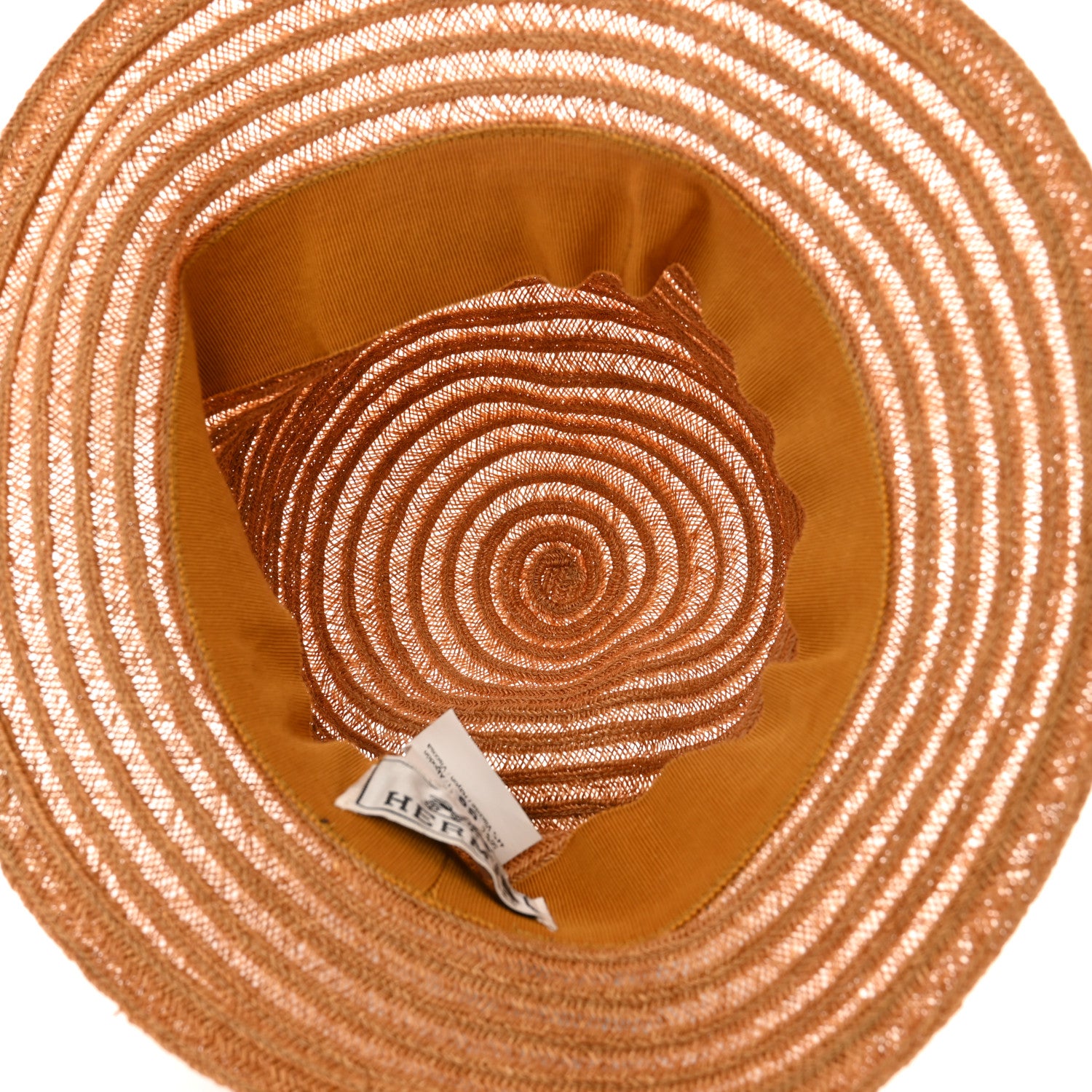 Hermes Straw Panama Hat 56 Natural 7 of 12