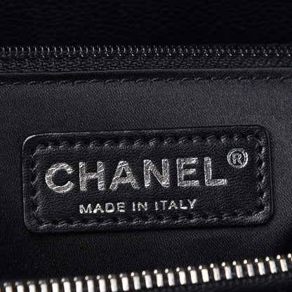 Chanel Caviar Quilted Grand Shopping Tote GST Black 6 of 11