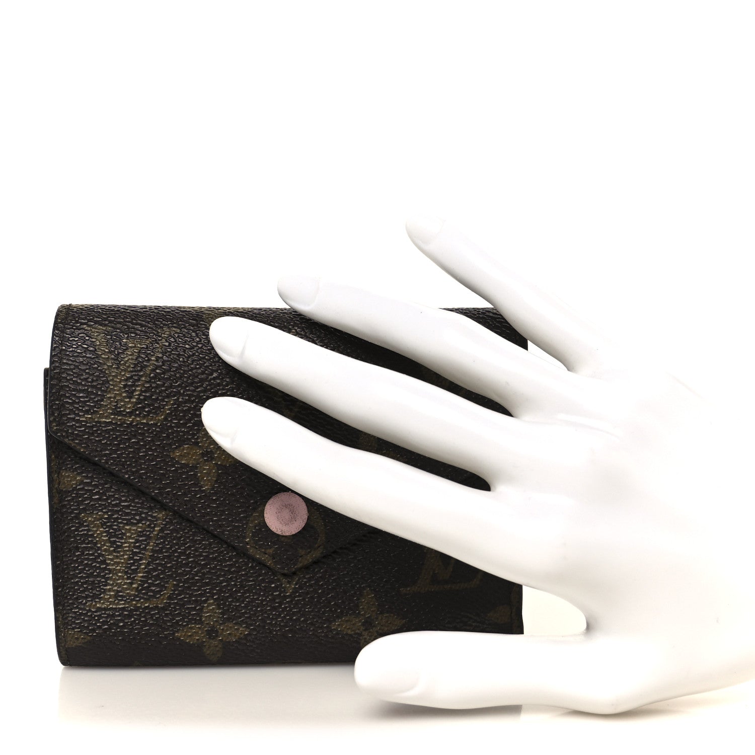 Louis Vuitton Monogram Victorine Wallet Rose Ballerine 2 of 8