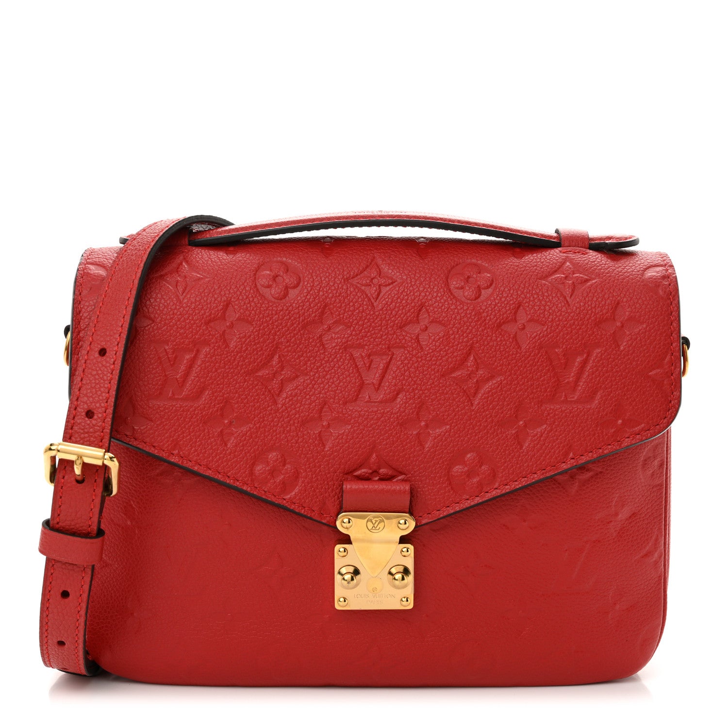 Louis Vuitton Empreinte Pochette Metis Cherry 1 of 9